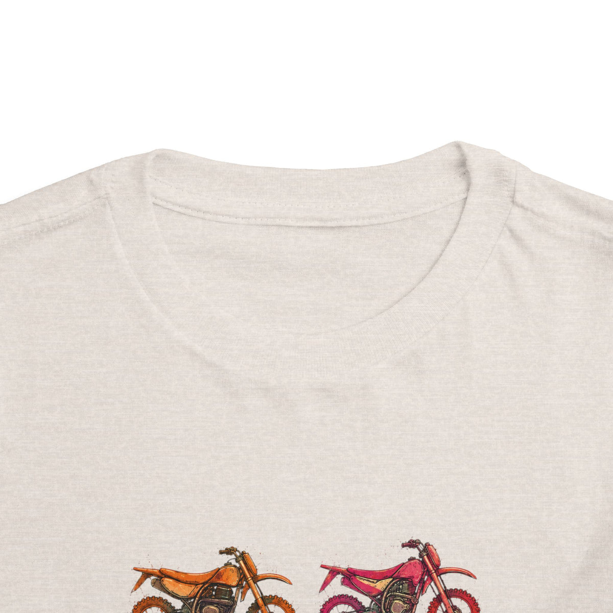 Toddler Moto Tee — Colorful Dirt Bike Graphic (Bodhi's Moto Co.)