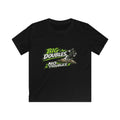 Kids Tee — “Big Doubles No Troubles” Motocross Dirt Bike Graphic