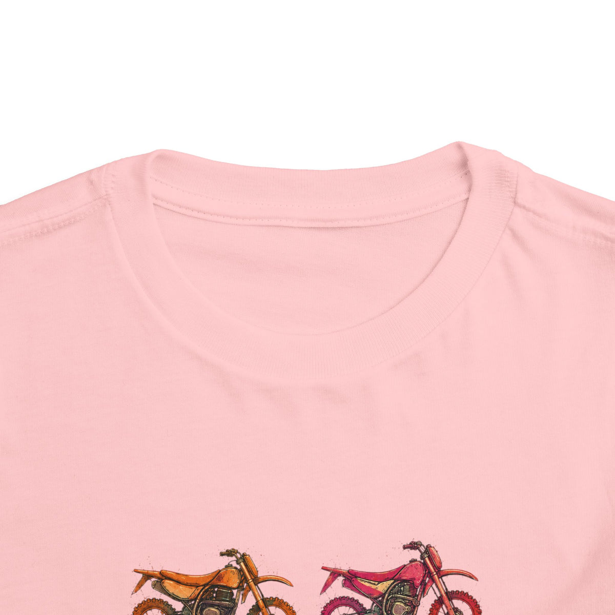 Toddler Moto Tee — Colorful Dirt Bike Graphic (Bodhi's Moto Co.)