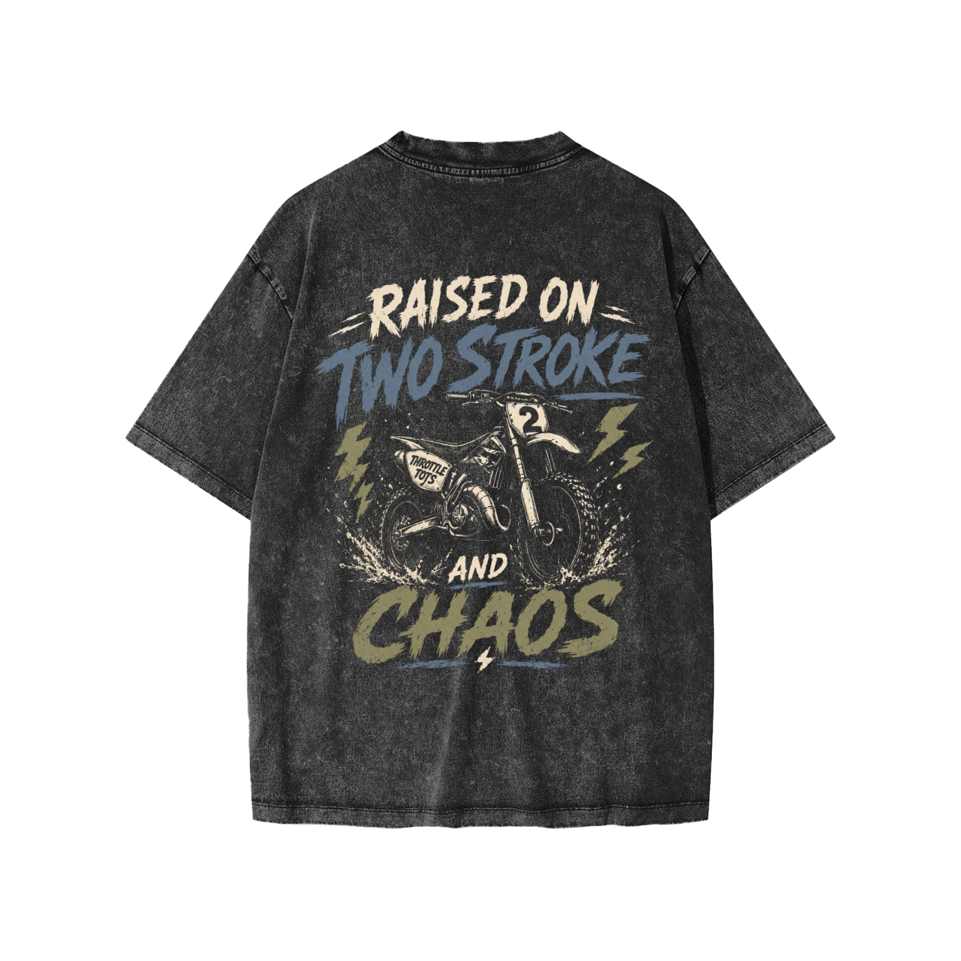 Raise on 2 stroke kids tee