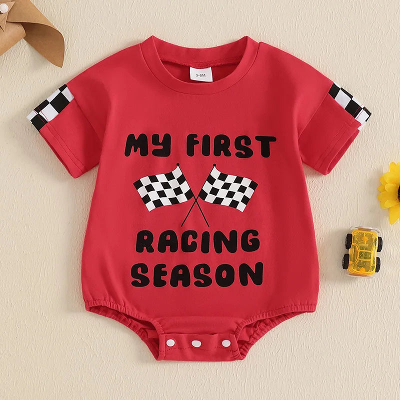 Racing season onesie