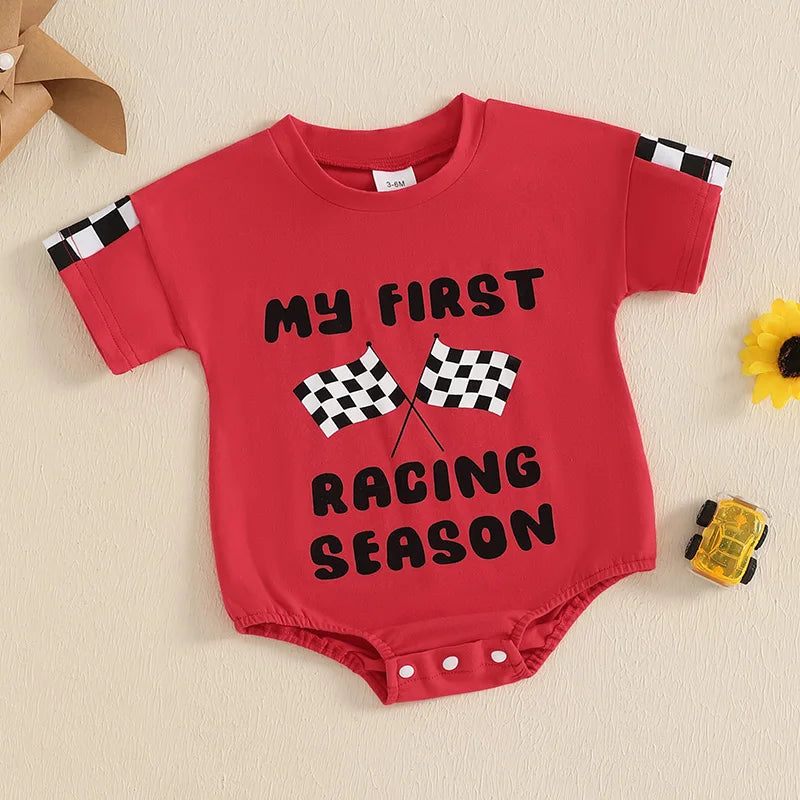 Racing season onesie