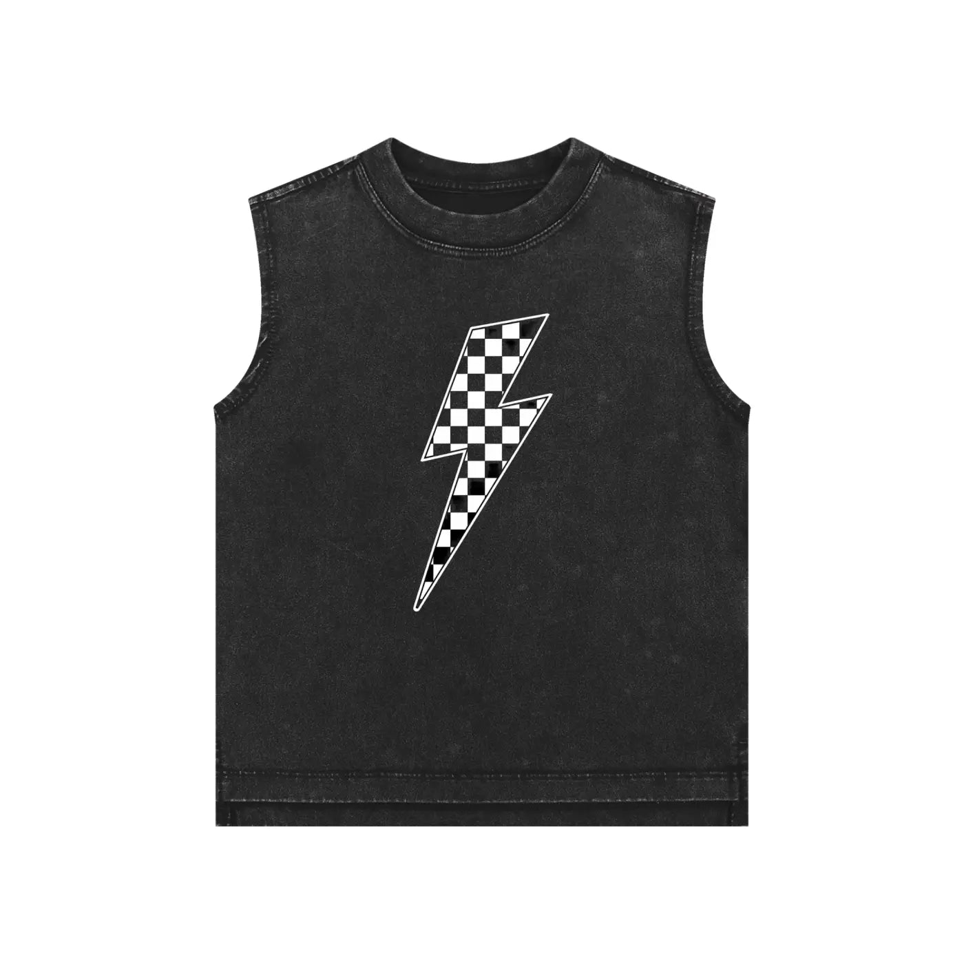 Lightening bolt muscle shirt - youth ODMPOD